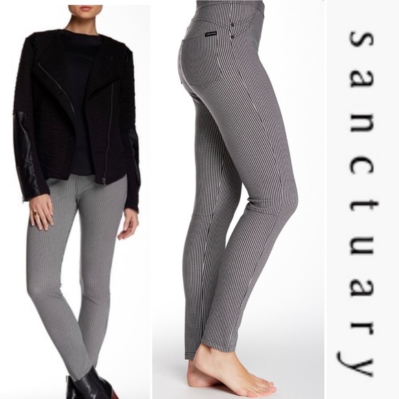 Sanctuary Pants - Sanctuary Pull-On Houndstooth Pants